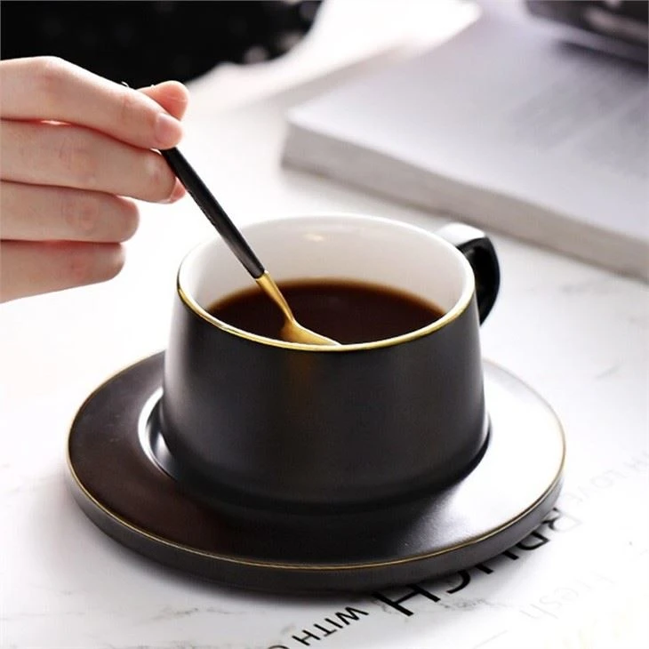 black coffee cup and saucer-03