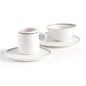 Home Aħmar Sett ta '16-il Biċċa Dinnerware
