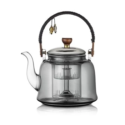 Kettle tat-te tal-ħġieġ b'infuser
