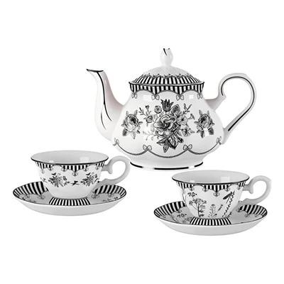 Sett Teapot U Tazza Għal 2